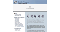 Desktop Screenshot of cosprinters.com
